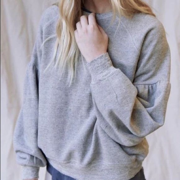 The Great. Bishop Sleeve Sweatshirt - Picture 2 of 5
